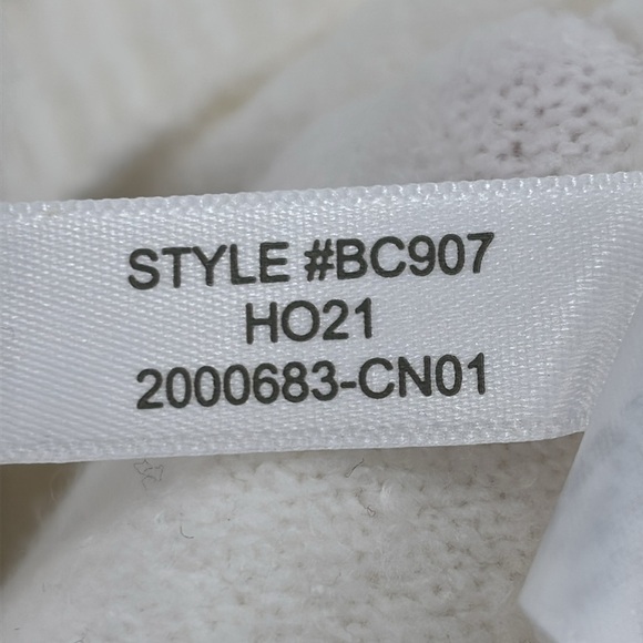 J. Crew XL Cream Turtleneck Sweater Button Detail Casual Knit Top size XL - Picture 5 of 8